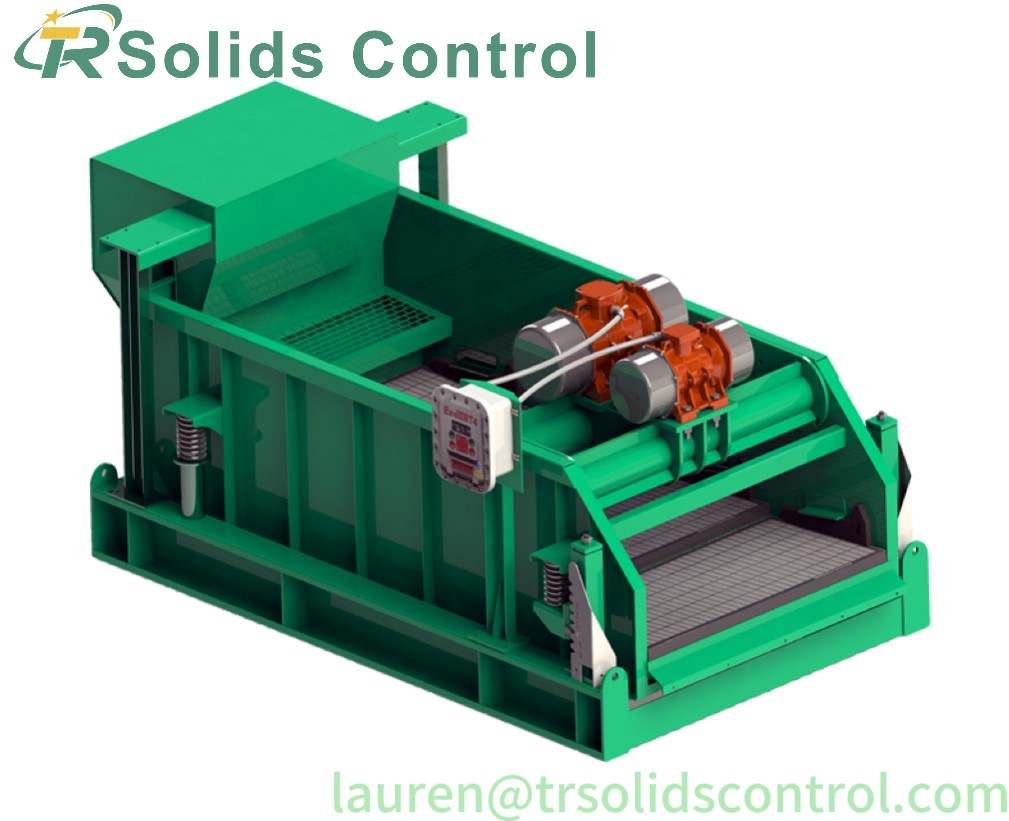 Advanced translational elliptical shale shaker for optimal drilling fluid separation.