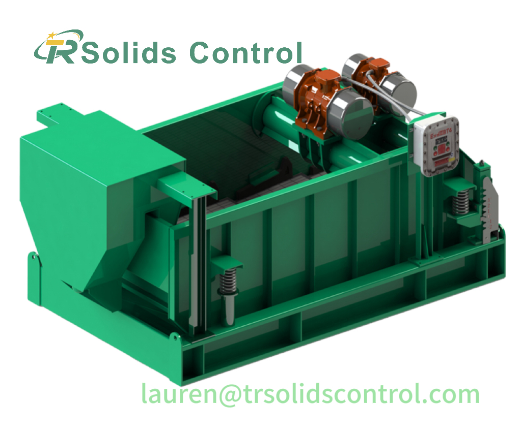 Translational elliptical shale shaker for efficient solids control in drilling operations